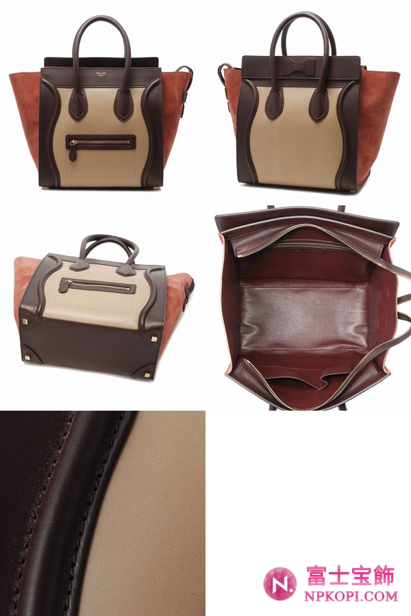 セリーヌ コピー   MINI LUGGAGEハンドバッグ 16521 3MBA 02BG